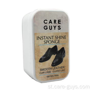 Leather Shoe Shine Sponge Bible Hnteting Lihlahisoa tsa Khoebo